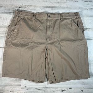 Duluth Trading Men’s Carpenter Work Chino Shorts Beige Size 48 x 11 84019